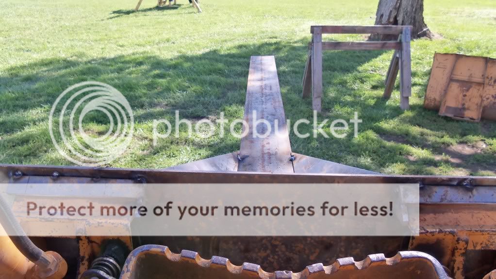 Skid Steer Loader Homemade Log Splitter Build